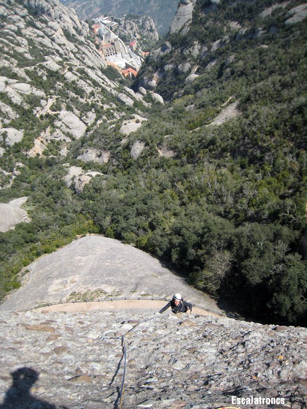 La segona tirada és la més fàcil de la via